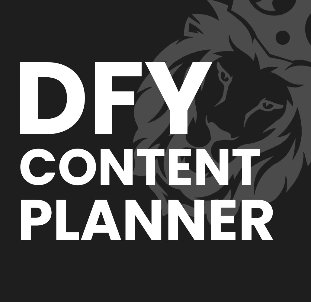 DFY Content Planner
