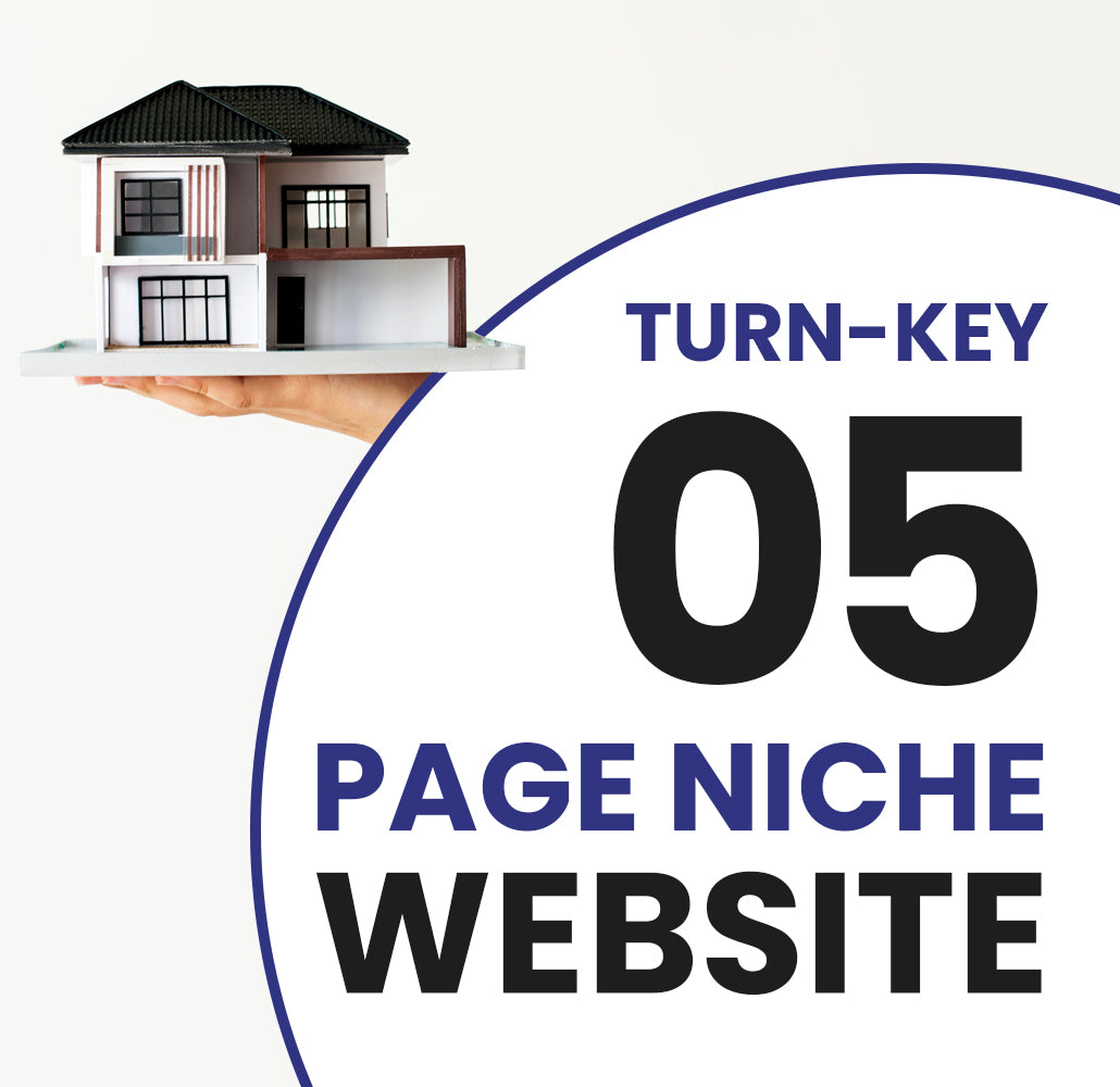 Turn-key 5 Page Niche Website